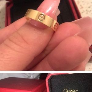 Cartier love ring
